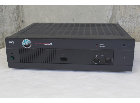 NAD Power Amplifier 2400 (Tested - Powers On)