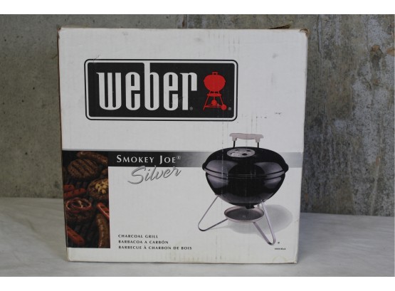 Weber Smokey Joe Silver Charcoal Grill