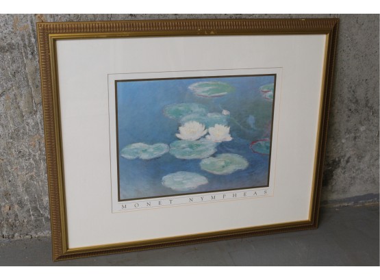 Monet Nympheas Framed Print 24' X 31'