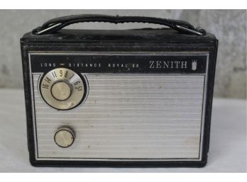 Zenith Royal 66 Radio (Untested - Sold As Is)