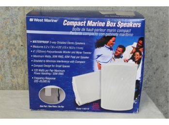 West Marine Compact Marine Box Speakers