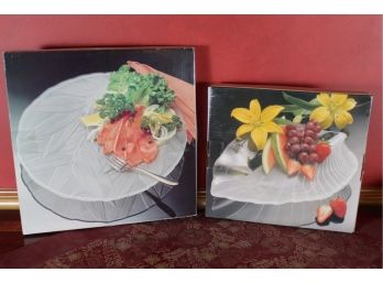 Two Studio Nova 14' Crystal Platters