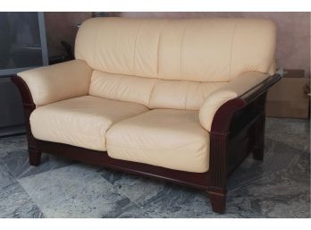 Leather Couch 2 Of 2 (Cushion Has Wear, View Photos) 63'L X 32'W X 36'H
