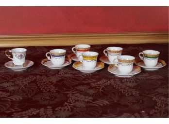Miniature Teacup & Saucer Venezia Gold Collection