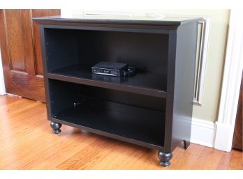 Black Adjustable Shelf TV Stand 36'L X 14'W X 30'H