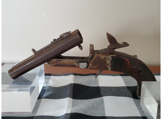 Antique Double Barrel Pistol