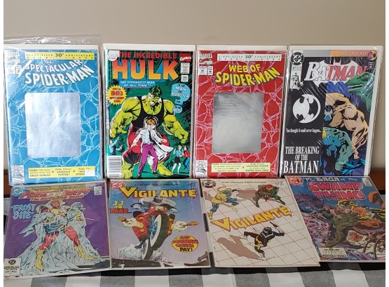 Spiderman, Batman, Hulk And More DC Comic Book Lot #2