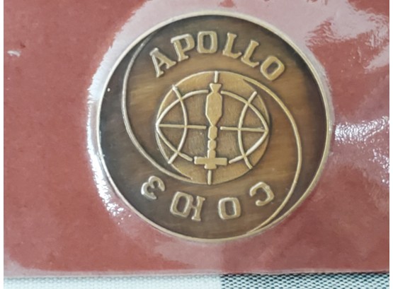 Russian Apollo Brass Collector Coin Apollo Soyux Test Project