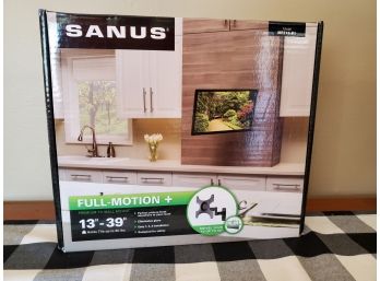 Sanus New In Box Full Motion TV Mount