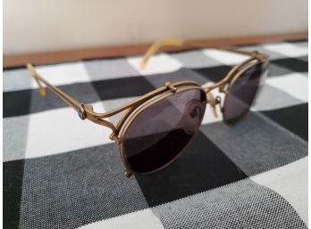 Vintage Jean Paul Gaultier Sunglasses 'JPG' Aviator Sunglasses With Case