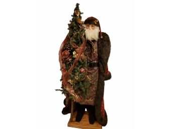 Life Size Father Christmas Ditz Design By Hen House Limited Edition Signed On Base Retail $900