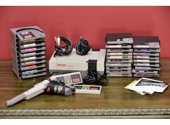 Original NES System With 29 Games And Controller