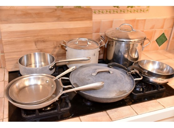 Pots And Pans Including All-clad Pans And Pots