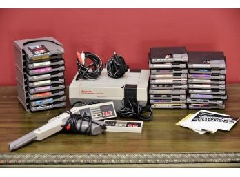 Original NES System With 29 Games And Controller