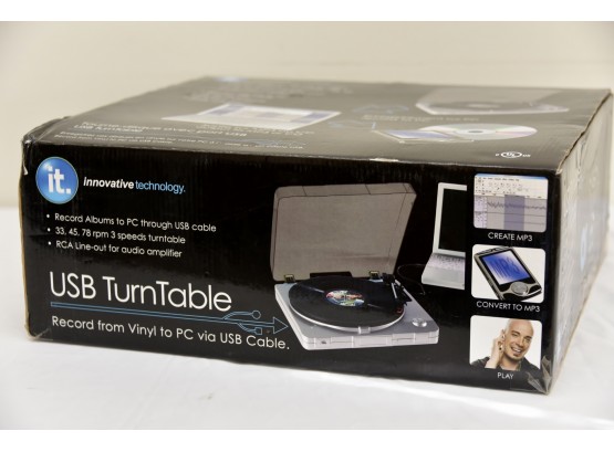 Innovative USB Turntable (New In Box)