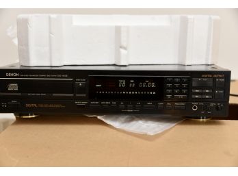 Denon DCD-1500 II CD Player With Original Box (Tested - Powers On)