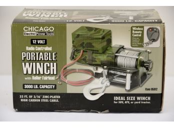 Chicago Electric Winch New In Box