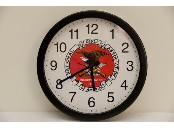 National Rifle Association NRA Wall Clock