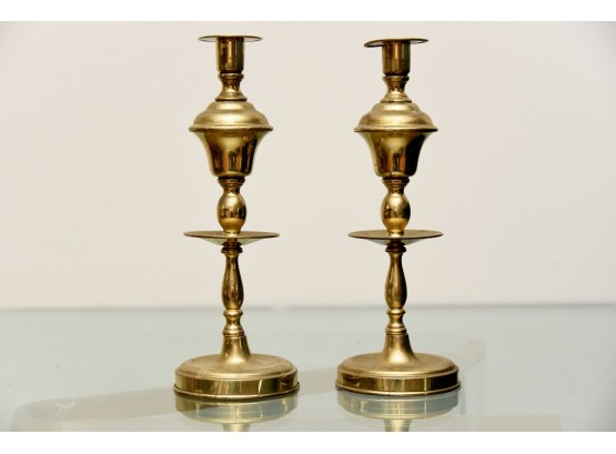 Gold Toned Candlesticks