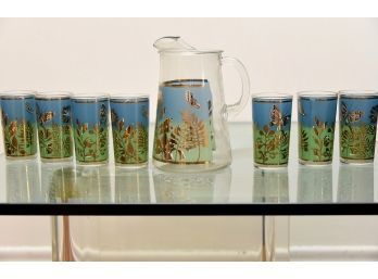 MCM Funky Drink Set With Pitcher And Glasses