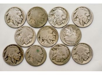 Buffalo Head Nickels Coin Lot 9