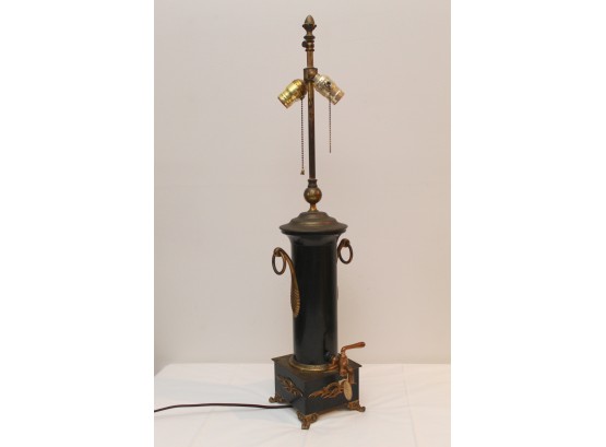 Antique French Oil Lamp Circa 1840