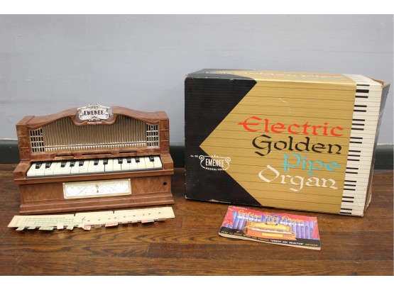 Emenee Electric Golden Pipe Organ