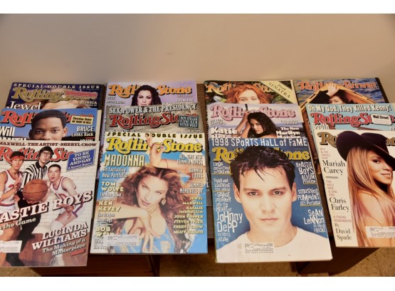 Vintage Collection Of Rolling Stone Magazines