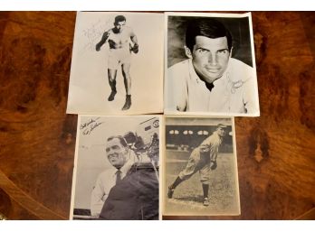 Jack Dempsey, Ed Sullivan, Charles Ruffing And More Authentic Autograph Collection