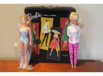 Barbie Dolls & 1961 Case
