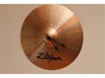 Zildjian 13' Drum Cymbal Wall Clock NEW