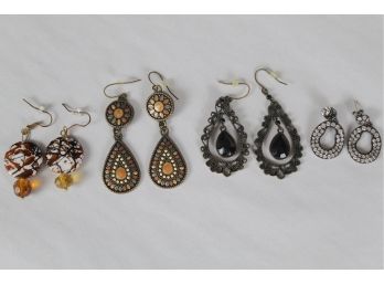 Art Deco Inspired Earrings Jewelry Lot 9