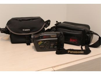 Vintage Camera And Camera Bags