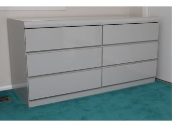 Gray Mica 6 Drawer Dresser 59 X 24 X 30