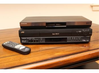 DVD And VHS Players With Remotes