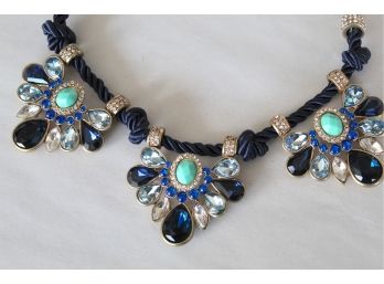 Mythologie Crystal Statement Necklace Jewelry Lot 1