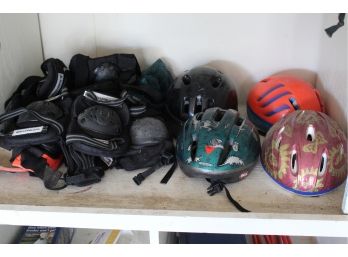 Helmets , Knee Pads, Elbow Pads And More Safety Equipment