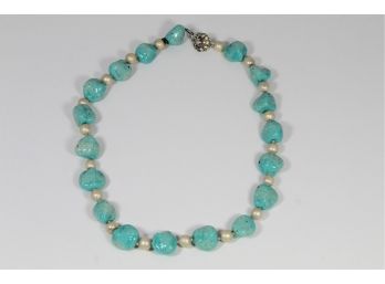 Turquoise Stone Necklace