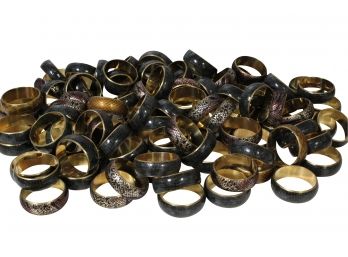 Large Assortment Of Costume Jewelry Bangle Bracelets