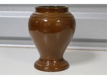 Brown Bloomingdale's Vase Made In Italy