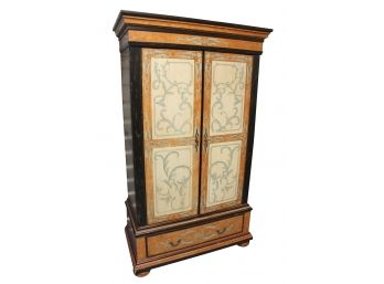 Ardley Hall Hand Painted Armoire 47'L X 24'W X 81'H