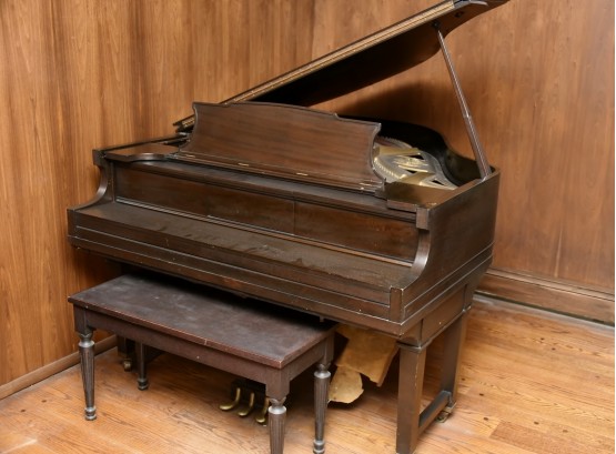 Weber Baby Grand Player Piano 68'L X 57'W X 38.5'H