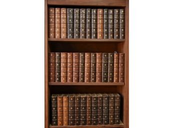 Novels Of Charles Lever Leather Books Set Of 38