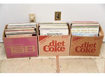 Three Boxes Of Vintage Records