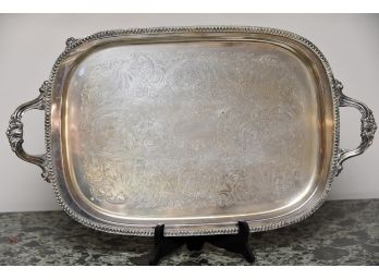 Vintage Silver Plated Serving Tray No. 1190 F.B. Rogers Silver Company