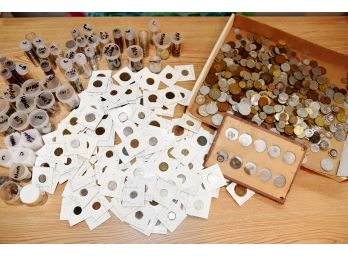 Massive Collection Of Foreign Coins