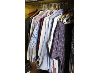 Vintage XL Men's Clothing Lot 1 (Right Side Of Closet)