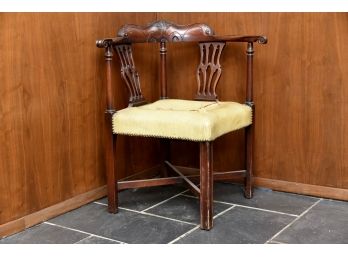 Antique Corner Chair For Restoration 29'L X 26'W X 32'H