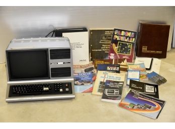 Vintage  Radio Shack TRS 80 Computer With Accessories NOT TESTED