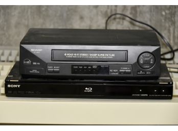 VCR And DVD Player